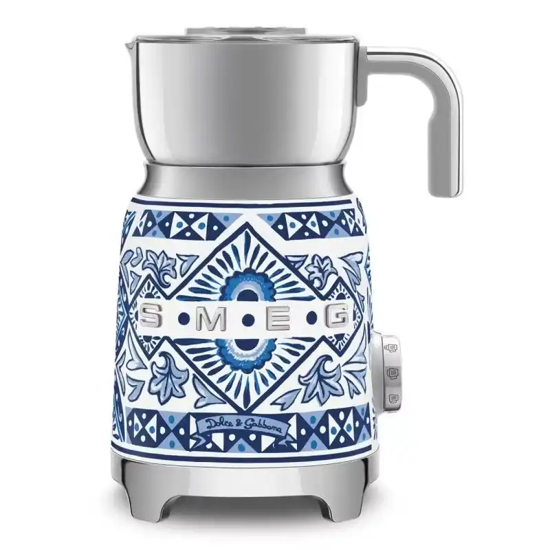 Spieniacz do mleka SMEG X DOLCE&GABBANA BLU MEDITERRANEO Hit sprzedaży