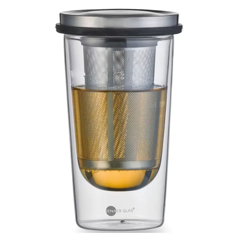 Hit cenowy Zestaw do herbaty szklanka + zaparzacz Primo (355 ml) Jenaer Glas