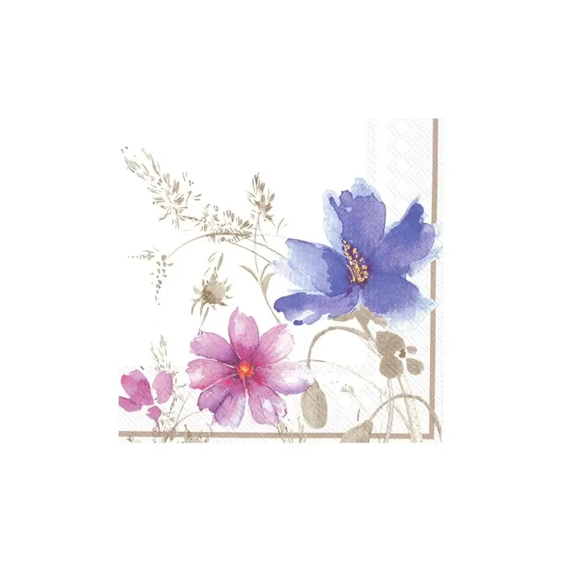 Papierowe serwetki (33 x 33 cm) Mariefleur Gris Villeroy & Boch Hit sprzedaży