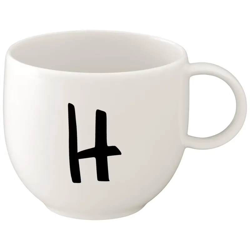 Kubek z literą H (330 ml) Letters Villeroy & Boch Obniżka ceny