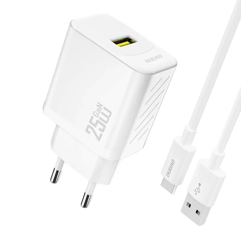 Hit sprzedaży DUDAO ® Ładowarka Sieciowa Usb-A Z Kablem Usb-A - Usb-C Gan Hurtownia