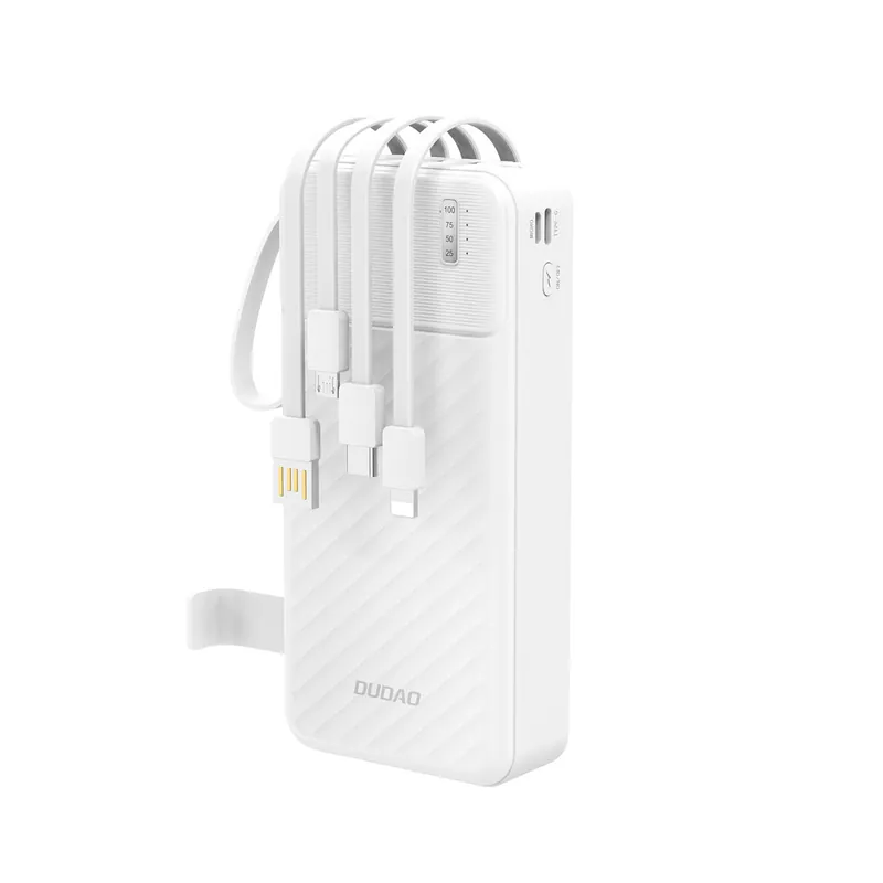 Oferta czasowa DUDAO ® Powerbank K11 Pro 20000Mah Z Wbudowanymi Kablami Hurtownia Dropshipping