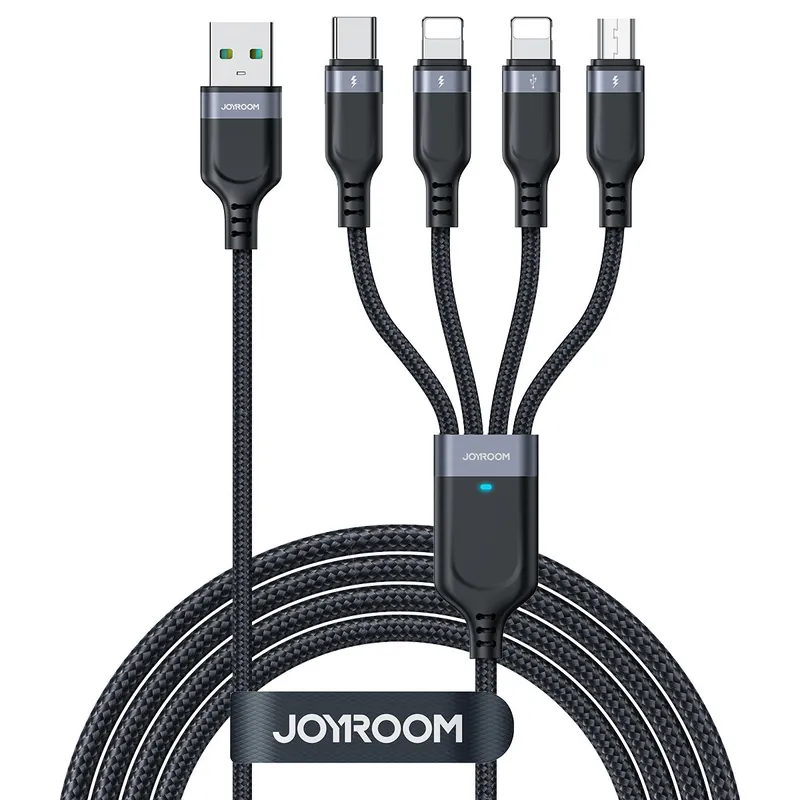 Premium JOYROOM ® 4W1 Kabel Przewód Usb-A - Usb-C 2X Iphone Hurtownia Sklep