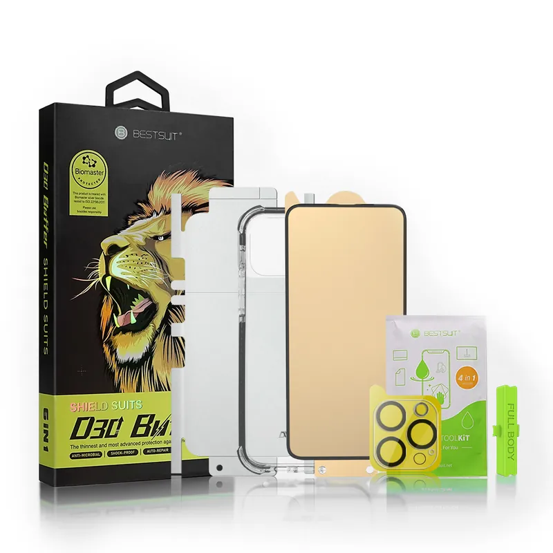 BESTSUIT ® 6W1 Zestaw Ochronny Do Iphone 13 Mini Etui Szkło Hurtownia Sklep Szybka wysyłka
