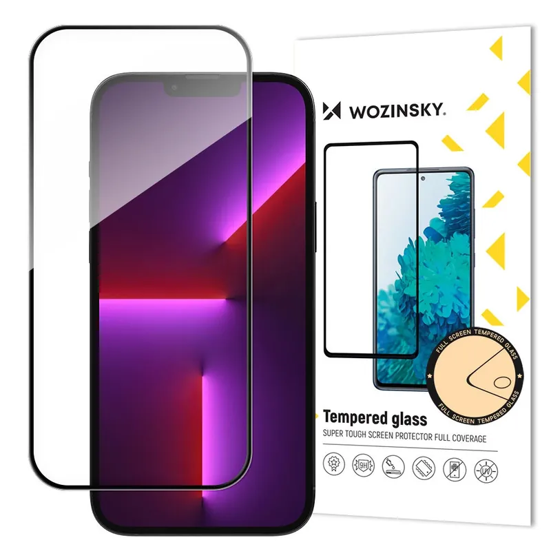 WOZINSKY ® Szkło Hartowane Na Iphone 16 Full Glue Tempered Glas Hurtownia Dropsh Dostępne od ręki