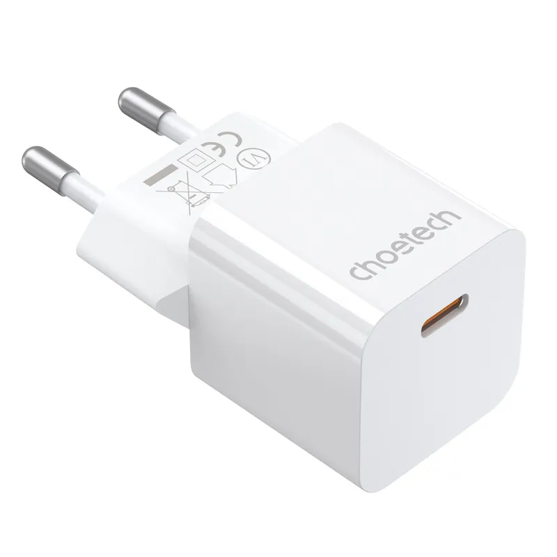 Zniżka CHOETECH ® Ładowarka Sieciowa 20W Usb Typ C Biały Hurtownia Sklep