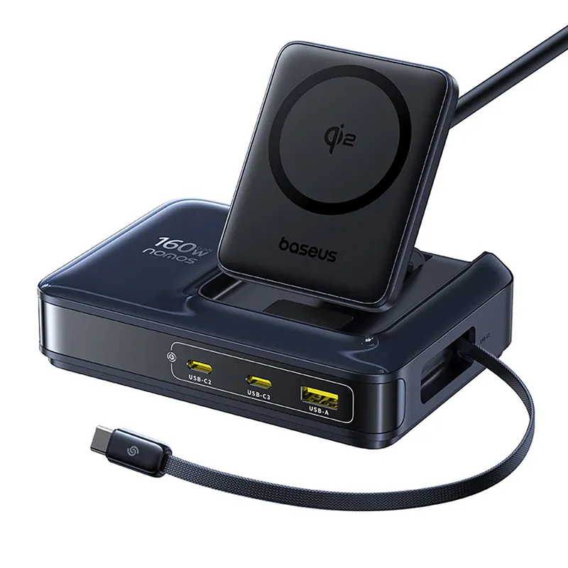 Oferta limitowana BASEUS ® Stacja Ładująca 5W1 Bezprzewodowa Usb-A Usb-C Hurtownia