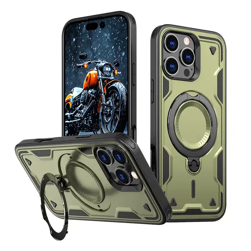 Zamów dziś HURTEL ® Etui Pokrowiec Na Iphone 16 Pro Max MagSafe Zielony Hurtownia