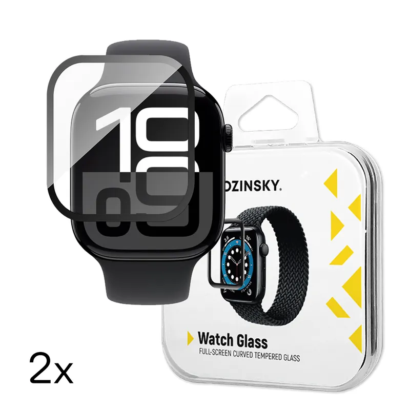 Dostępne od ręki WOZINSKY ® Szkło Hartowane Z Czarną Ramką Do Apple Watch 46Mm F Hurtownia Dropsh