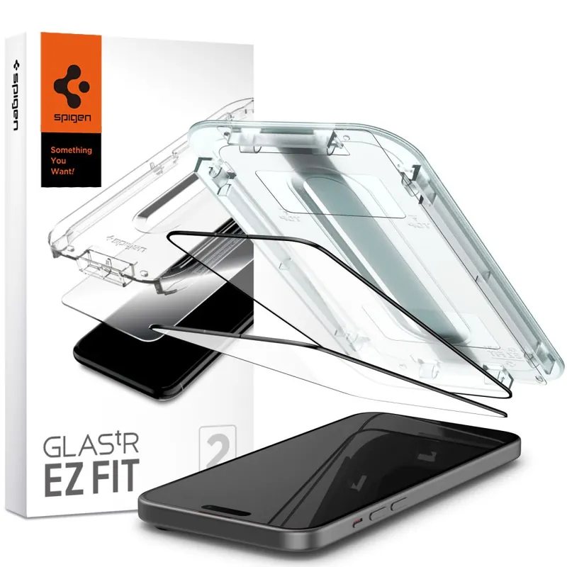 SPIGEN ® Szkło Hartowane Ochronne Na Iphone 15 Plus Glas.Tr E Hurtownia Dropship Szybka dostawa