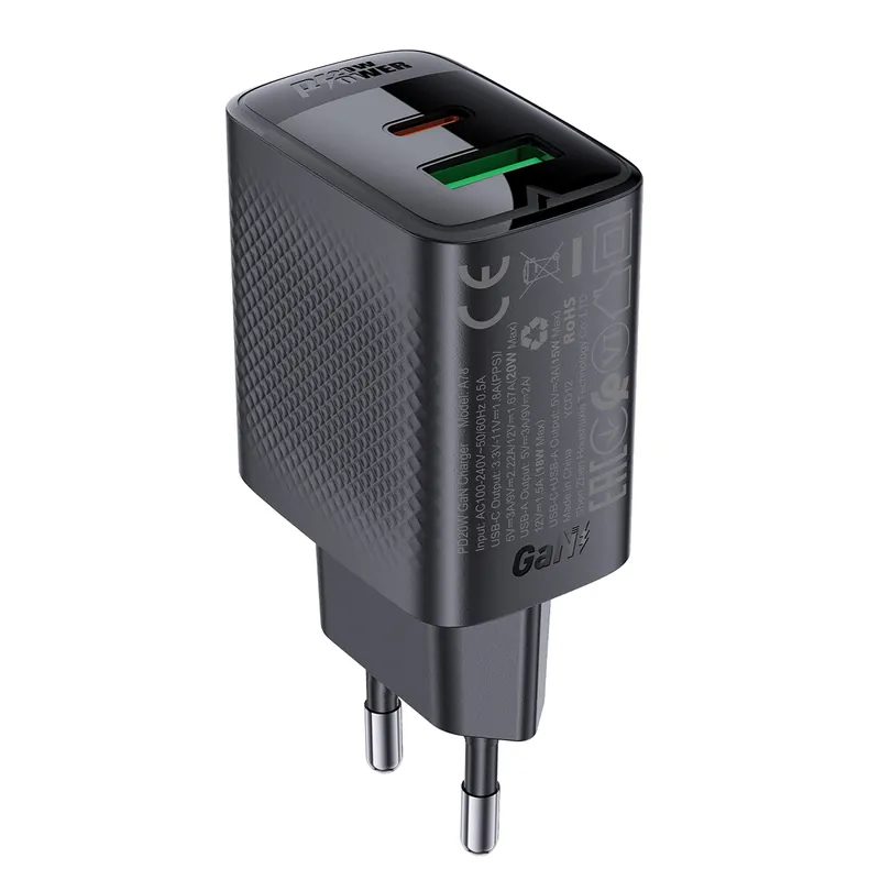 ACEFAST ® Ładowarka Sieciowa A78 Gan Usb-A Usb-C Pd 20W Hurtownia Dropshipping Wysoka jakość