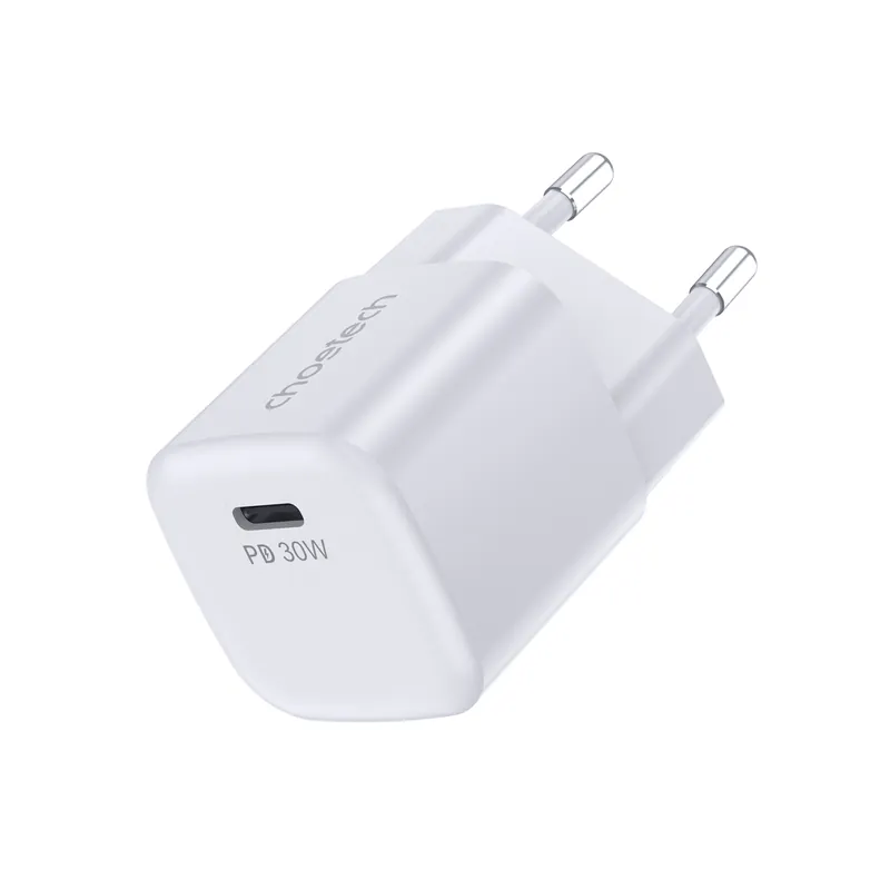 Hit cenowy CHOETECH ® Ładowarka Sieciowa Gan Usb-C Pd 30W Biała Hurtownia Sklep