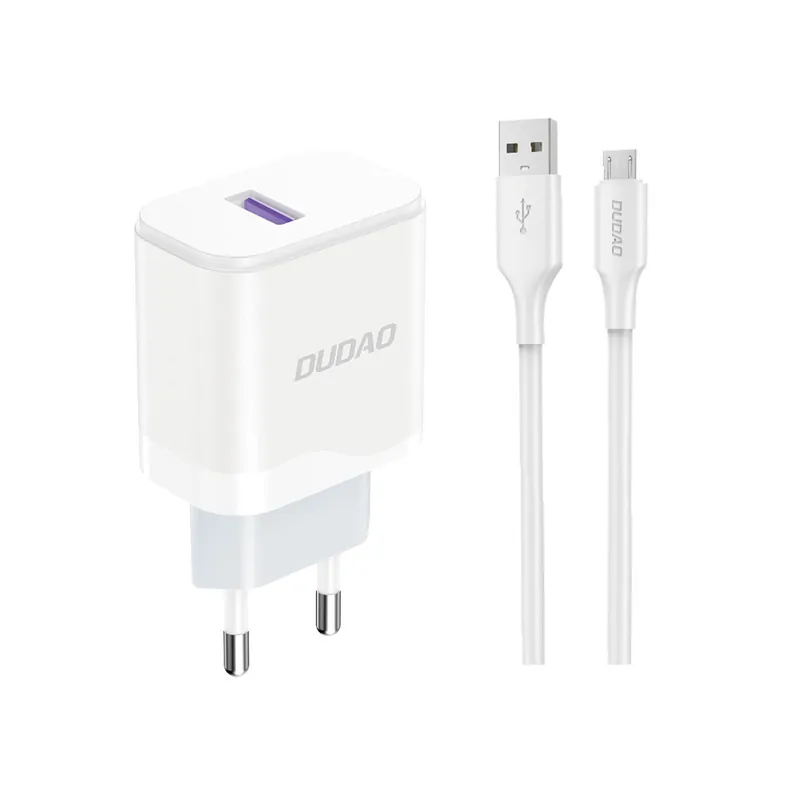 Sprawdź teraz DUDAO ® Ładowarka Sieciowa Usb-A 2.1A 10W Z Kablem Usb-A - USB-C Hurtownia Sklep