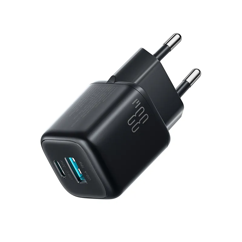 JOYROOM ® Ładowarka Sieciowa Usb-a Usb-c 33w Czarna Hurtownia Wybór klientów