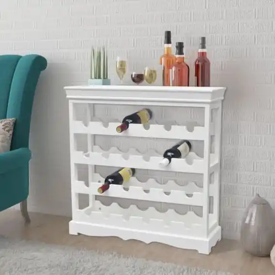 Regał na wino Abreu, biały Lumarko! - Hurtownia wielobranżowa Lumarko Premium