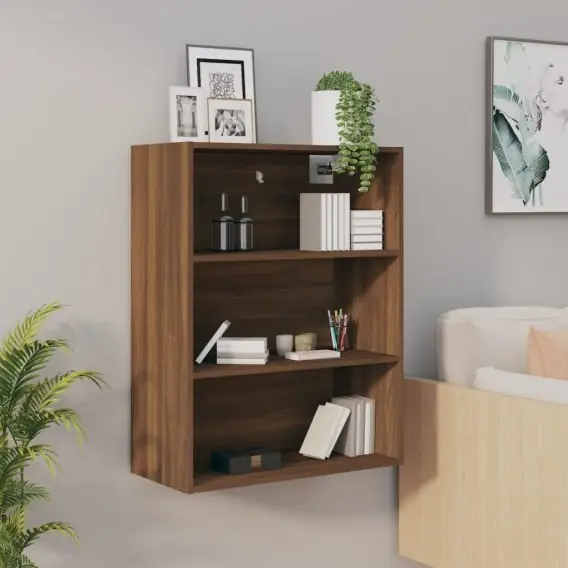 Obniżka ceny Szafka wisząca, brązowy dąb, 69,5x32,5x90 cm Lumarko! - Hurtownia wielobranżowa Lumarko
