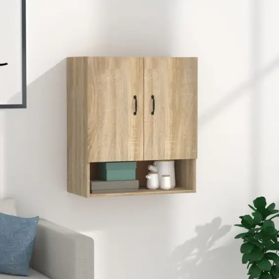 Szafka wisząca, dąb sonoma, 60x31x70cm, materiał drewnopochodny Lumarko! - Hurtownia wielobranżowa Lumarko Wybór klientów