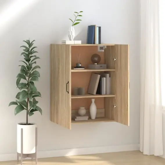 Ekspresowa dostawa Szafka wisząca, dąb sonoma, 69,5x34x90 cm Lumarko! - Hurtownia wielobranżowa Lumarko