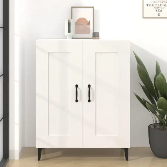 Łatwy zwrot Szafka, biała, 69,5x34x90 cm, materiał drewnopochodny Lumarko! - Hurtownia wielobranżowa Lumarko
