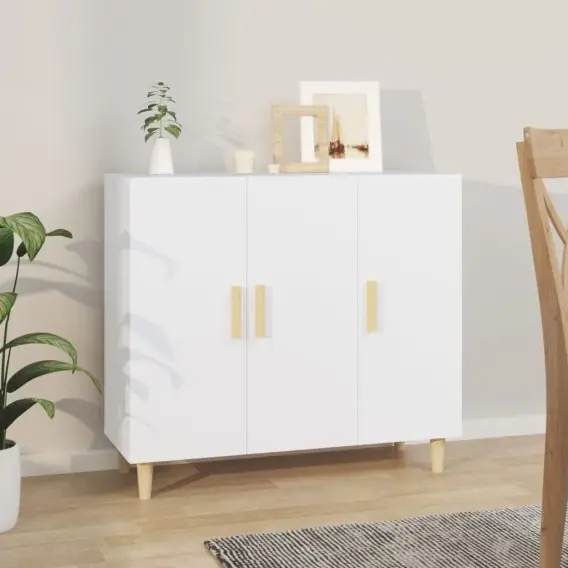 Oferta Szafka, biała, 90x34x80 cm, materiał drewnopochodny Lumarko! - Hurtownia wielobranżowa Lumarko
