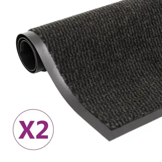 Wycieraczki, 2 szt., prostokątne, 40x60 cm, czarne Lumarko! - Hurtownia wielobranżowa Lumarko Wyjątkowa oferta