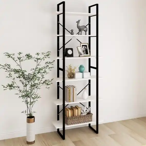 Najlepsza cena Wysoki regał, biały, 80x30x210 cm, lita sosna Lumarko! - Hurtownia wielobranżowa Lumarko
