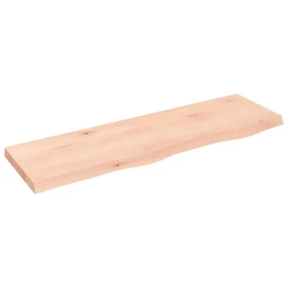 Ostatnia szansa Półka, 100x30x4 cm, surowe lite drewno dębowe Lumarko! - Hurtownia wielobranżowa Lumarko