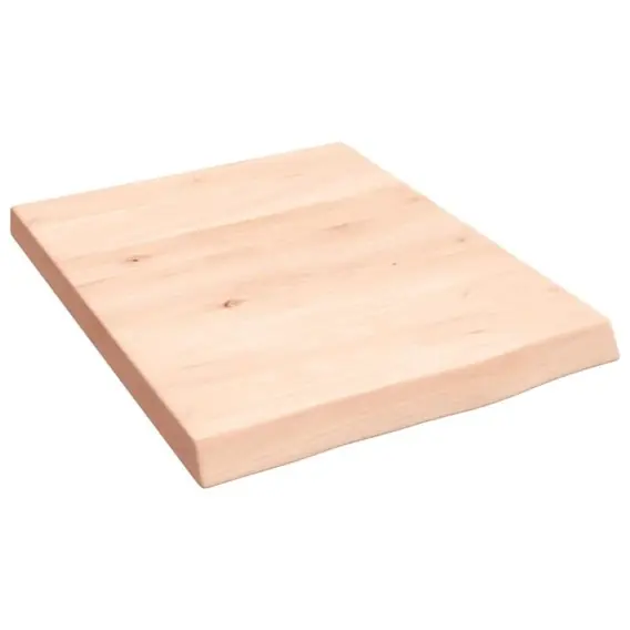 Szybka wysyłka Półka, 40x50x4 cm, surowe lite drewno dębowe Lumarko! - Hurtownia wielobranżowa Lumarko
