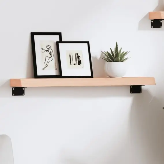 Wysoka jakość Półka, 60x10x4 cm, surowe lite drewno dębowe Lumarko! - Hurtownia wielobranżowa Lumarko
