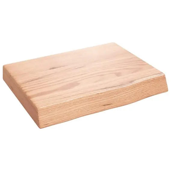 Wyjątkowa oferta Półka, jasnobrązowa, 40x30x6 cm, lakierowane lite drewno dębowe Lumarko! - Hurtownia wielobranżowa Lumarko