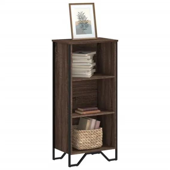 Oferta Regał, brązowy dąb, 50x31x106 cm, materiał drewnopochodny Lumarko! - Hurtownia wielobranżowa Lumarko
