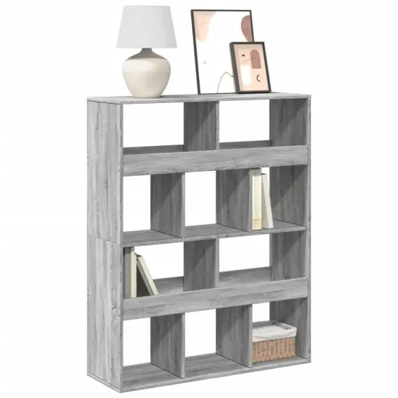 Oferta czasowa Regał, szary dąb sonoma, 100x33x125,5 cm Lumarko! - Hurtownia wielobranżowa Lumarko