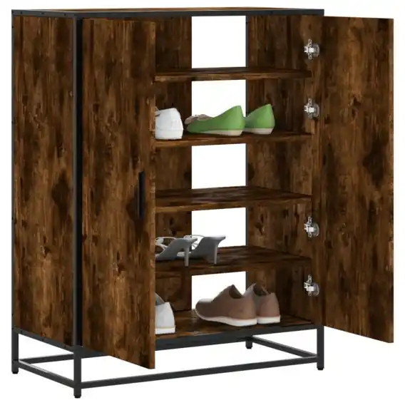 Szafka na buty, przydymiony dąb, 75x38x97,5 cm Lumarko! Lumarko! - Hurtownia wielobranżowa Lumarko Sprawdź teraz
