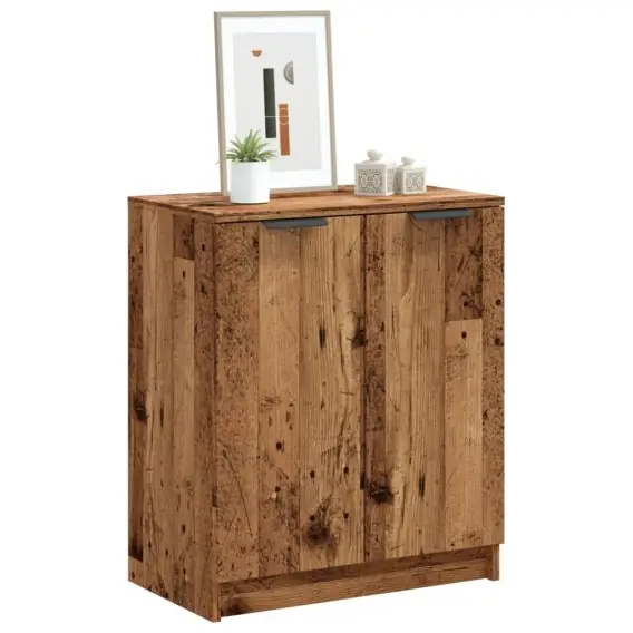 Szafka na buty, stare drewno, 59x35x70 cm Lumarko! - Hurtownia wielobranżowa Lumarko Tylko dziś