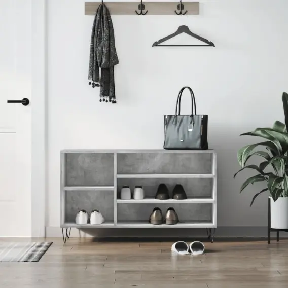 Oferta czasowa Szafka na buty, szarość betonu, 102x36x60 cm Lumarko! - Hurtownia wielobranżowa Lumarko