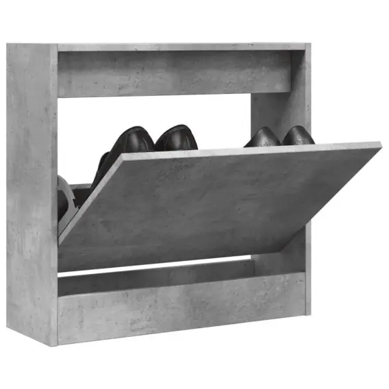 Oferta Szafka na buty, szarość betonu, 60x21x57 cm Lumarko! - Hurtownia wielobranżowa Lumarko