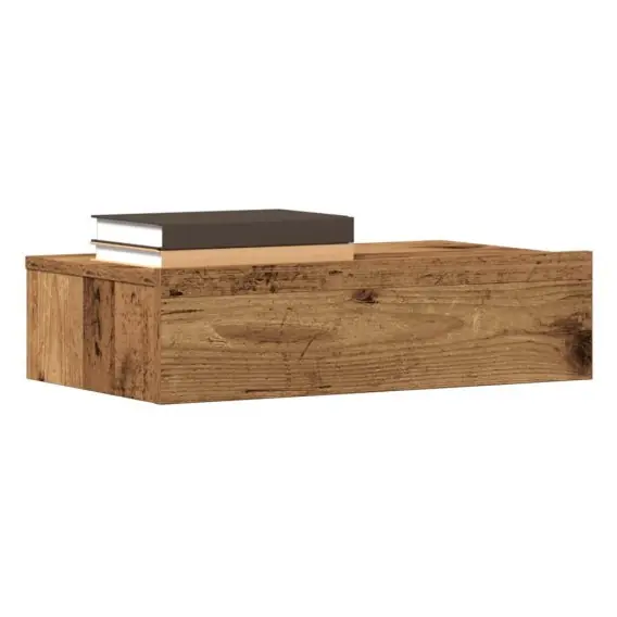 Szybka wysyłka Szafka nocna Stare drewno 60x35 cm materiał drewnopochodny Lumarko! - Hurtownia wielobranżowa Lumarko