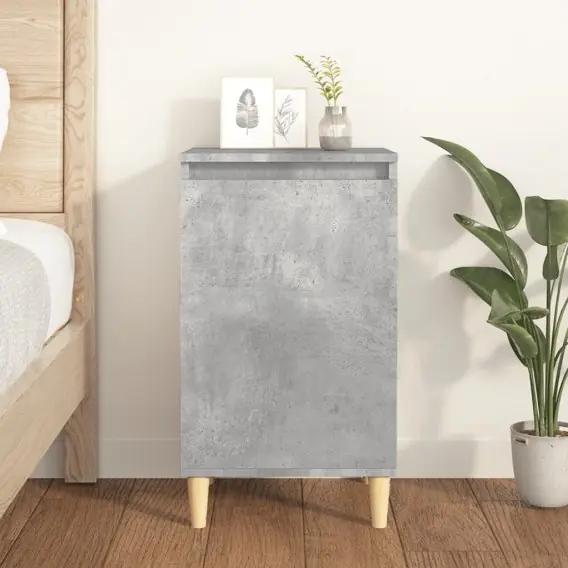 Super okazja Szafka nocna, szarość betonu, 40x35x70 cm Lumarko! - Hurtownia wielobranżowa Lumarko