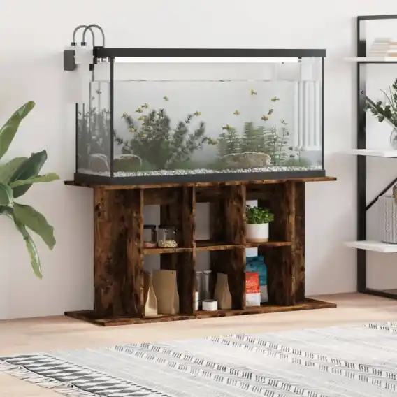 Wybór klientów Szafka pod akwarium, przydymiony dąb, 120x40x60 cm Lumarko! - Hurtownia wielobranżowa Lumarko