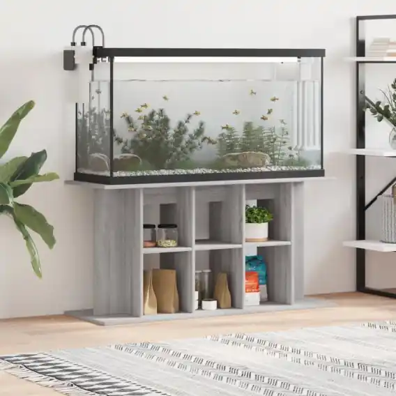 Dostępne od ręki Szafka pod akwarium, szarość betonu, 120x40x60 cm Lumarko! - Hurtownia wielobranżowa Lumarko