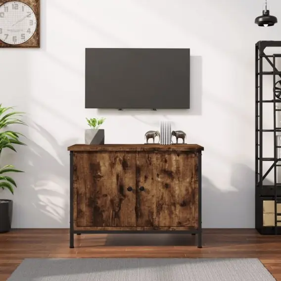 Szafka pod TV, przydymiony dąb, 60x35x45 cm Lumarko! - Hurtownia wielobranżowa Lumarko Sprawdź teraz