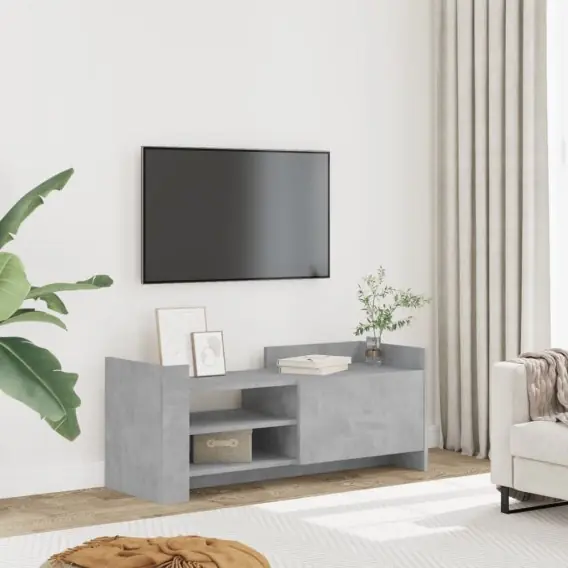 Łatwy zwrot Szafka pod TV, szarość betonu, 100x35x40 cm Lumarko! - Hurtownia wielobranżowa Lumarko