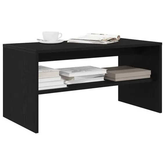 Szafka RTV Czarny Dąb 80x40x40 cm Drewno klejone Lumarko! Lumarko! - Hurtownia wielobranżowa Lumarko Nowość