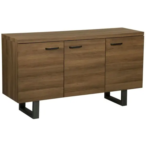Promocja Cabinet TIMBER Dark Brown MDF Żelazo Lumarko