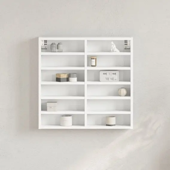 Oferta Witryna, biała, 60x8,5x58 cm, materiał drewnopochodny Lumarko! Lumarko! - Hurtownia wielobranżowa Lumarko