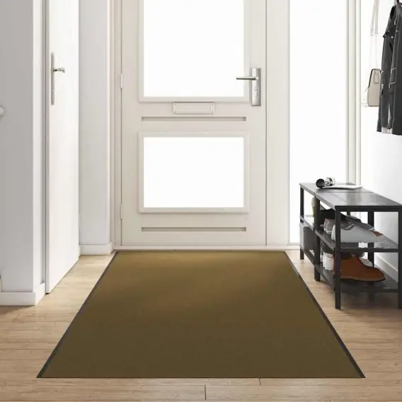 Bezpieczne zakupy Wycieraczka do prania Brązowa 120x400 cm Lumarko! - Hurtownia wielobranżowa Lumarko