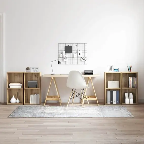 Zestaw szafek RTV 4 pcs dąb artisan 37 x 35 x 72 cm Lumarko! - Hurtownia wielobranżowa Lumarko Oferta limitowana