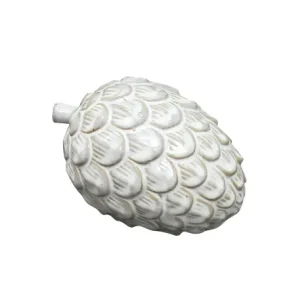 Wybór klientów Figura ceramiczna szyszka 13,6x9,2xh8,8cm MAVE