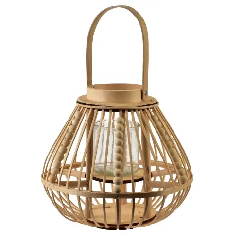 Oferta limitowana Lampion 30xh28cm LUCIE NATURAL