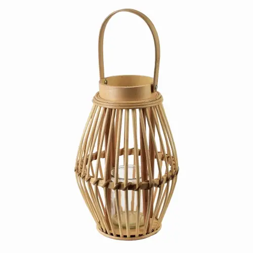 Lampion 19xh28cm LUCIE NATURAL Szybka wysyłka